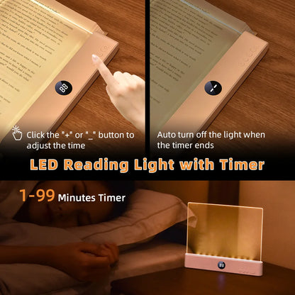 Flat LED Page Reading Light